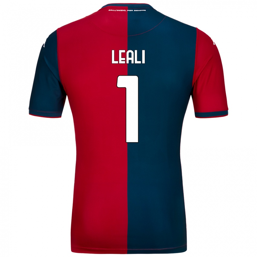 Hombre Camiseta Nicola Leali #1 Rojo Azul Oscuro 1ª Equipación 2024/25 La Camisa Perú