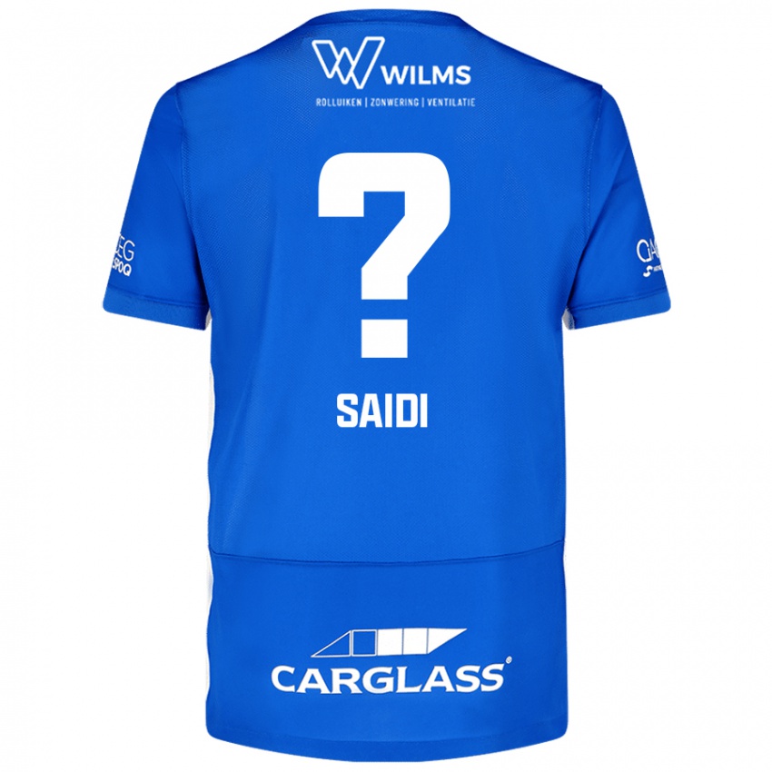 Hombre Camiseta Assil Saidi #0 Azul 1ª Equipación 2024/25 La Camisa Perú