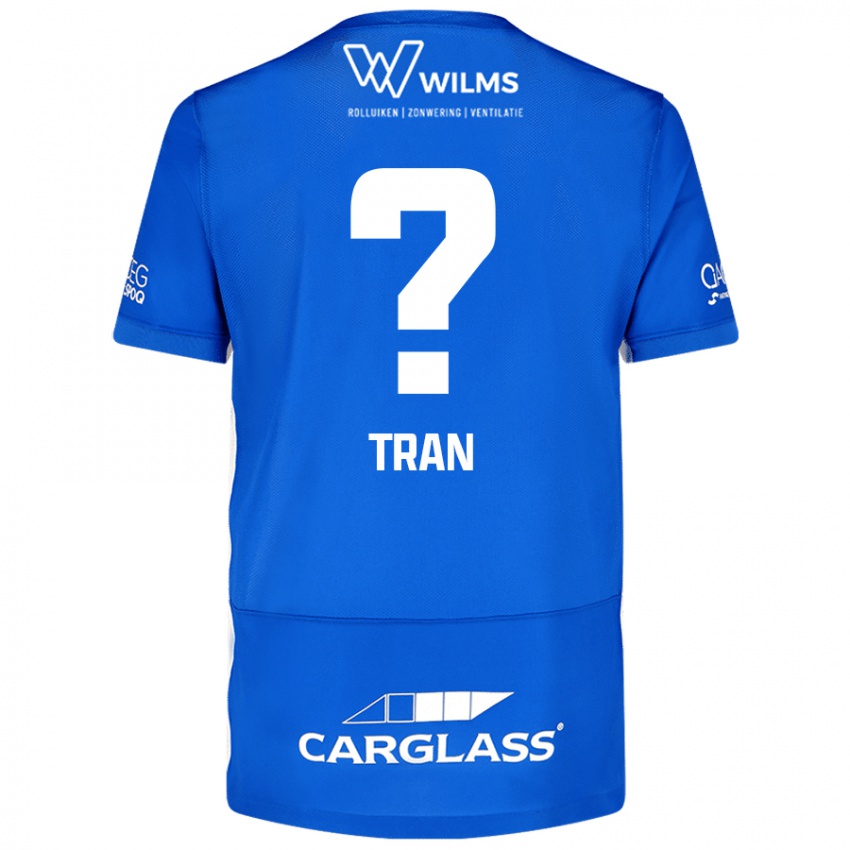 Hombre Camiseta Lenn-Minh Tran #0 Azul 1ª Equipación 2024/25 La Camisa Perú