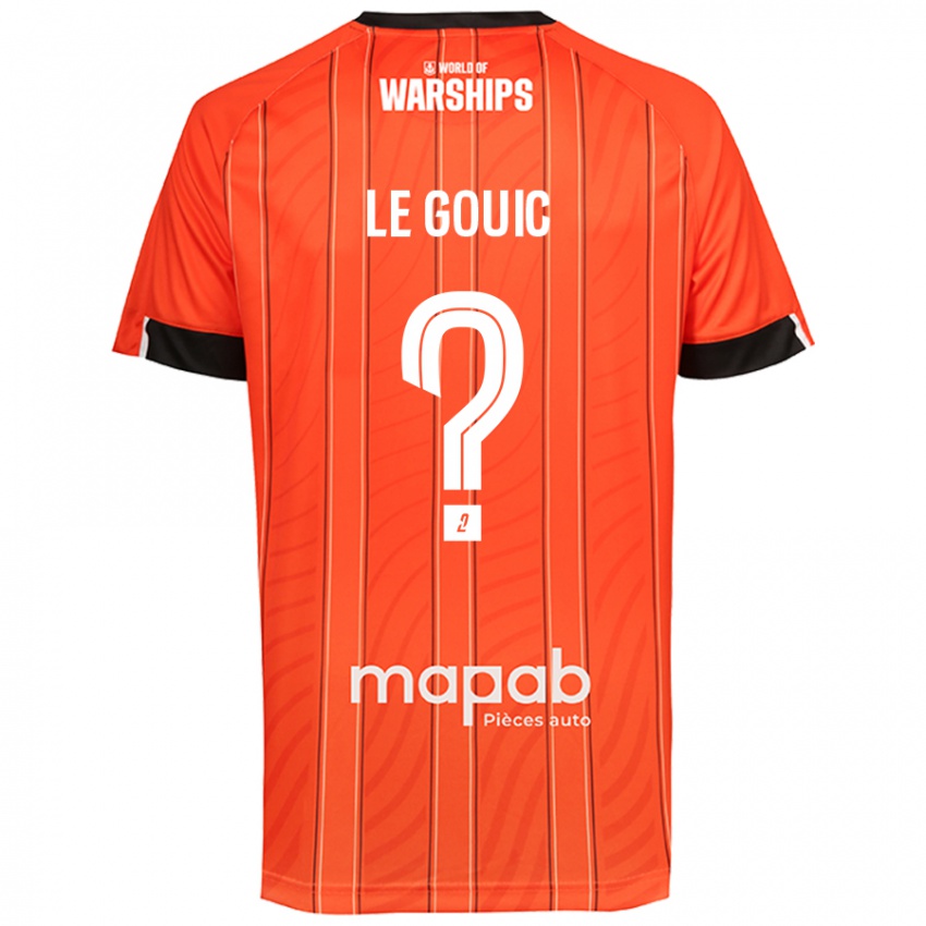 Hombre Camiseta Bryan Le Gouic #0 Naranja 1ª Equipación 2024/25 La Camisa Perú