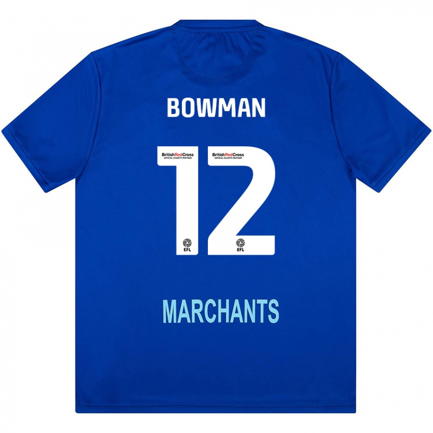 Hombre Camiseta Ryan Bowman #12 Verde 2ª Equipación 2024/25 La Camisa Perú