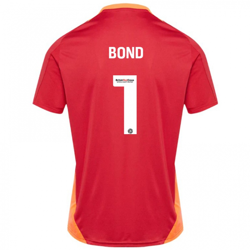 Hombre Camiseta Abbi Bond #1 Azul Blanquecino 2ª Equipación 2024/25 La Camisa Perú