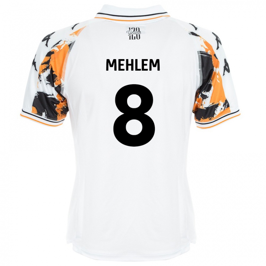 Hombre Camiseta Marvin Mehlem #8 Blanco 2ª Equipación 2024/25 La Camisa Perú