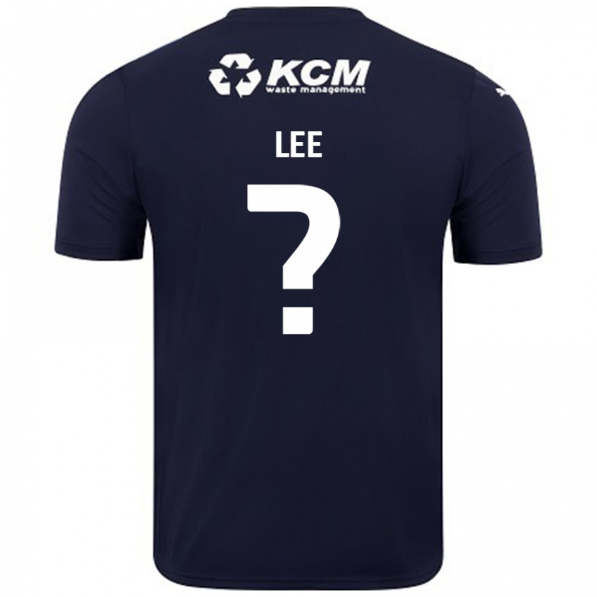 Hombre Camiseta Cohen Lee #0 Azul Marino 2ª Equipación 2024/25 La Camisa Perú