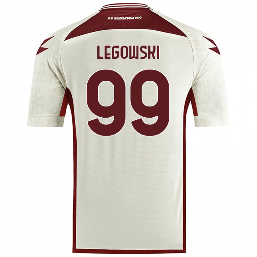 Hombre Camiseta Mateusz Legowski #99 Color Crema 2ª Equipación 2024/25 La Camisa Perú