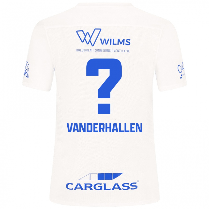 Hombre Camiseta Yari Vanderhallen #0 Blanco 2ª Equipación 2024/25 La Camisa Perú