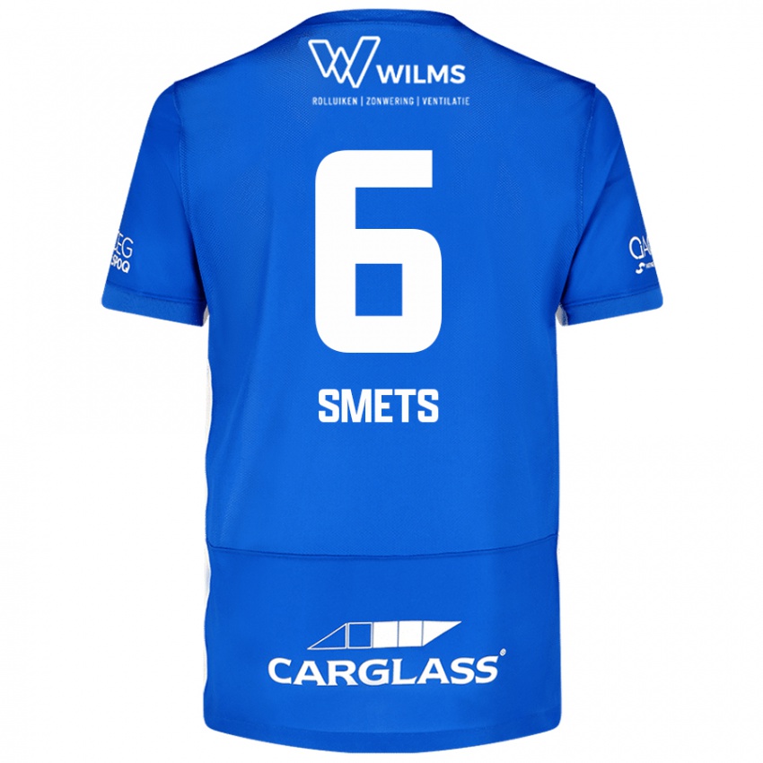 Mujer Camiseta Matte Smets #6 Azul 1ª Equipación 2024/25 La Camisa Perú