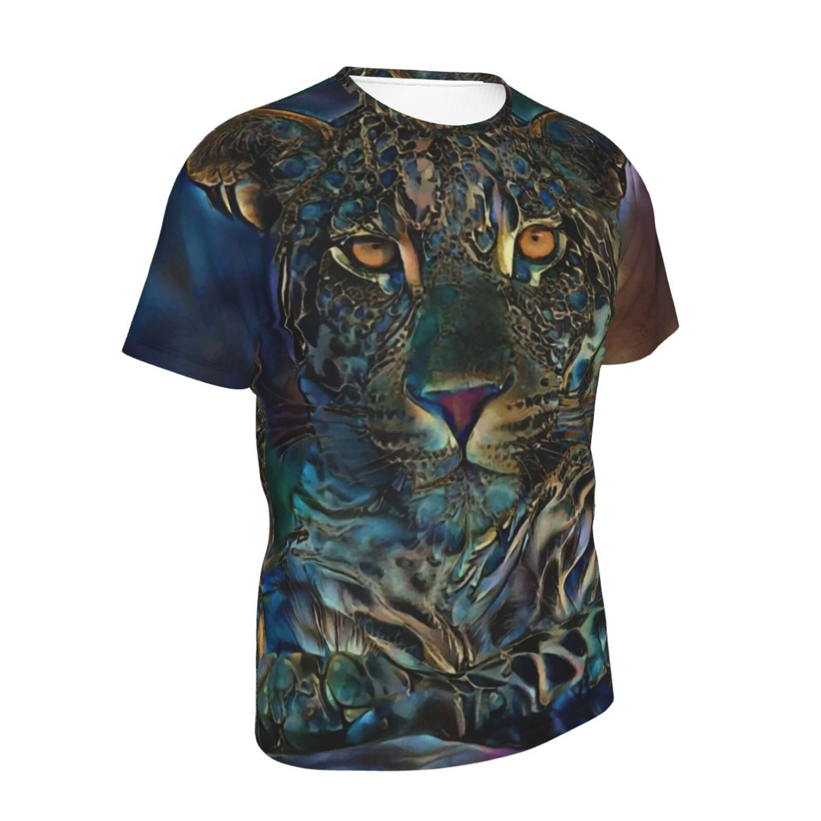 Camiseta Perú Clásica Laria Leopard Elementos De Técnica Mixta