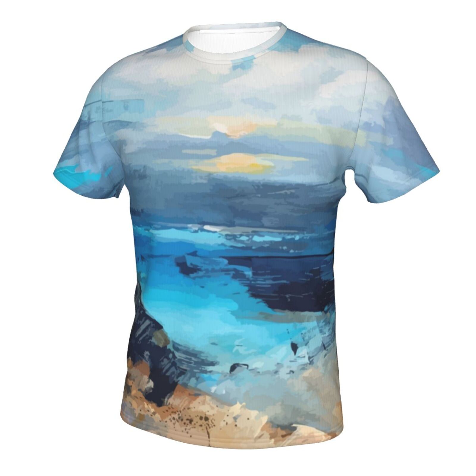 Camiseta Perú Clásica Small Bay Elementos De Pintura