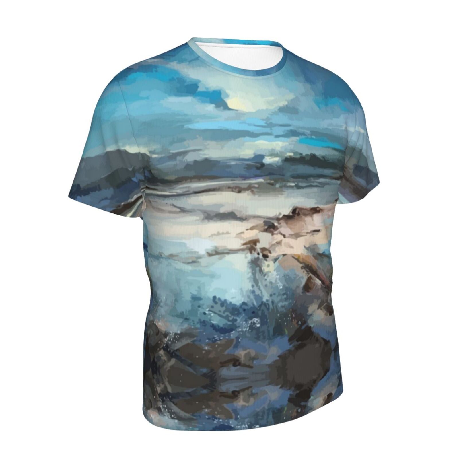 Camiseta Perú Clásica Evening Tune Elementos De Pintura